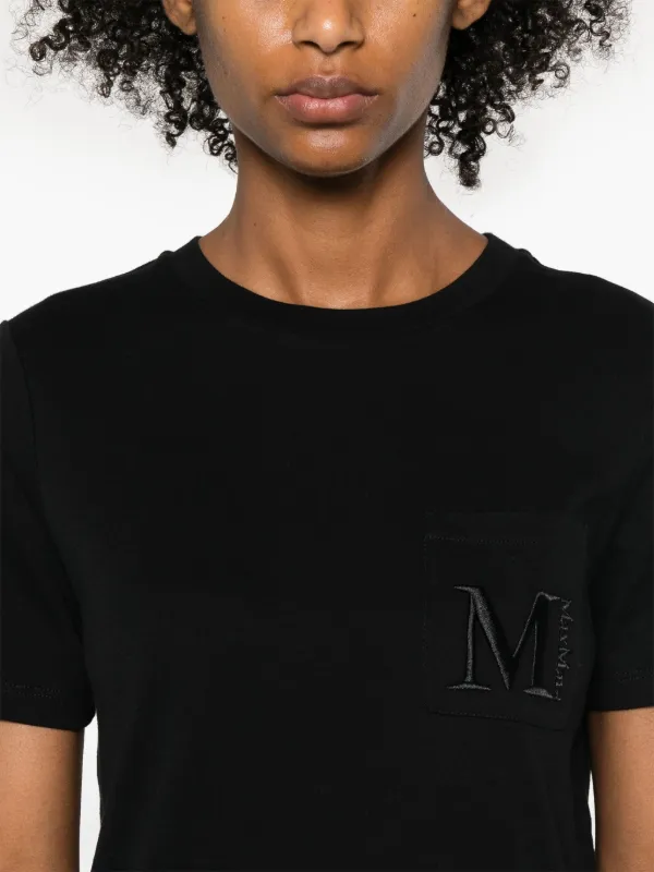 Max Mara Elmo ロゴ Tシャツ | ブラック | FARFETCH JP