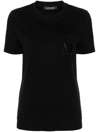 MAX MARA【ブランドロゴの刺繍☆T-Shirt with Logo 】 楽天市場】【7/18～21限定・最大2万円OFFクーポン配布中】MAX