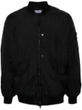 Stone Island Compass-logo padded jacket - Black