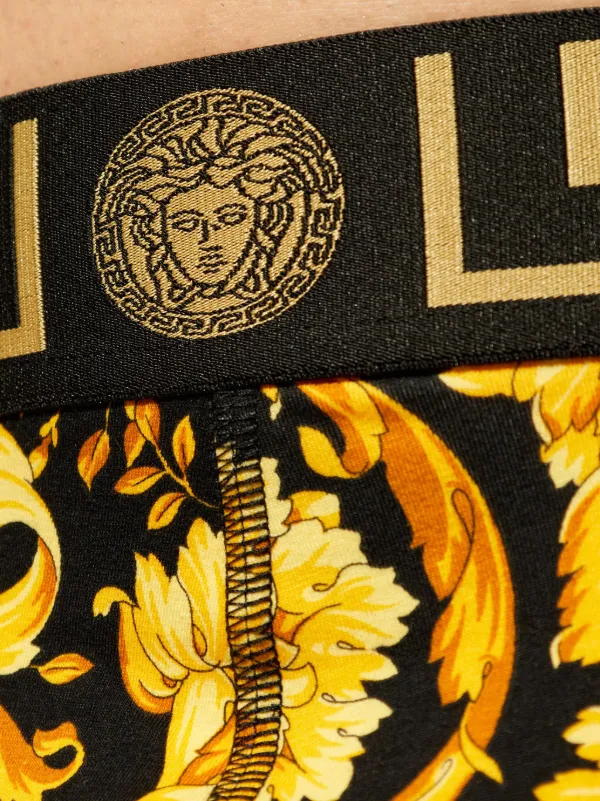 Versace バロッコ ボクサーパンツ | ブラック | FARFETCH JP