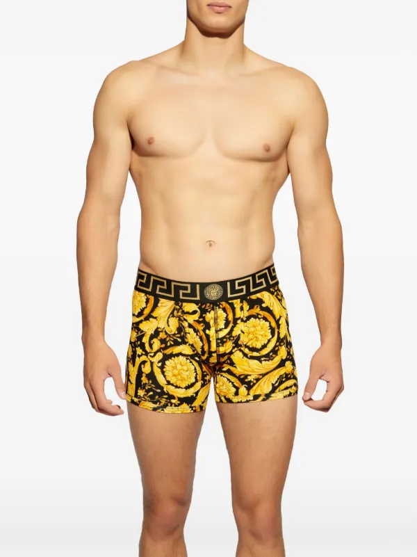 Versace バロッコ ボクサーパンツ | ブラック | FARFETCH JP
