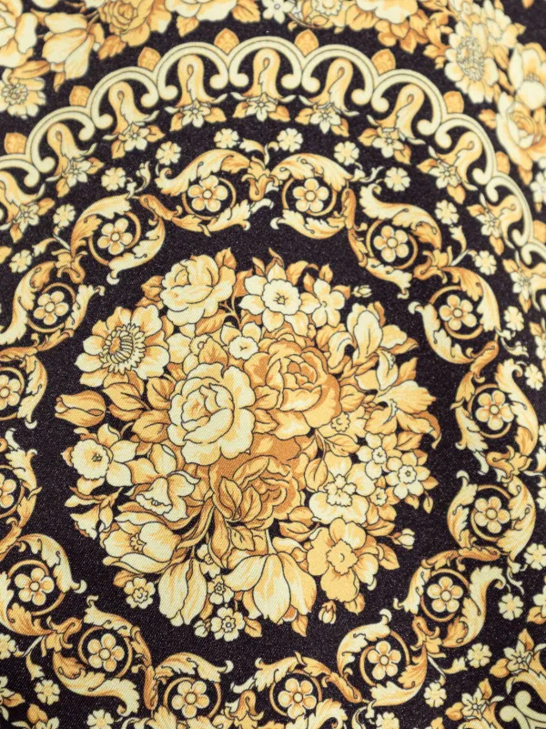 【関税込み】Versace タン バロッコ ボクシー レザージャケット レザー ボクシー ブルゾン ジャケット バロッコ | VERSACE JP