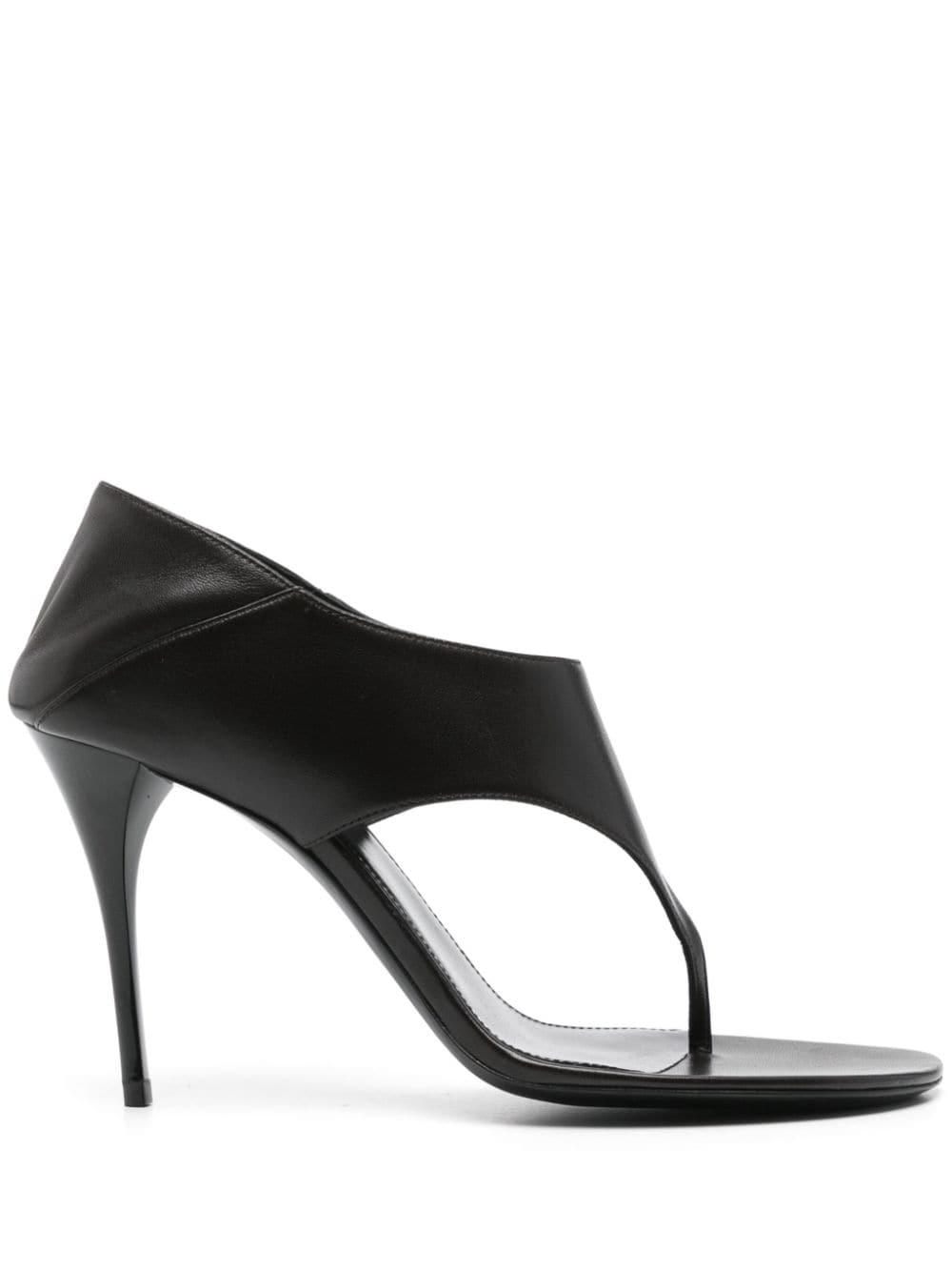 Saint Laurent Leren sandalen Bruin