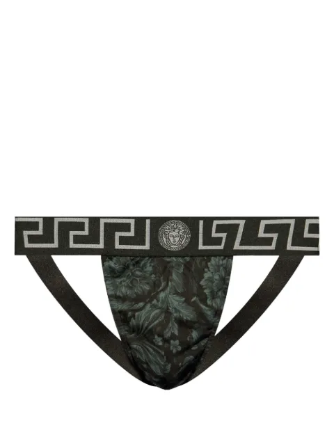Versace jockstrap Barocco en coton stretch