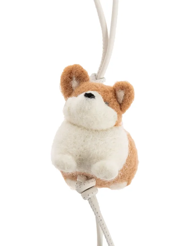 LOEWE Corgi Charm | Neutrals | FARFETCH