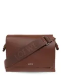 LOEWE Flamenco leather messenger bag - Brown