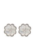 Kate Spade Floral Motif earrings - Silver