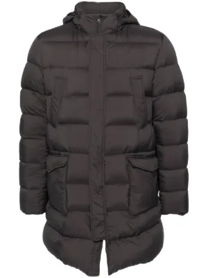 Herno レイヤード パデッドコート | ニュートラル | FARFETCH JP