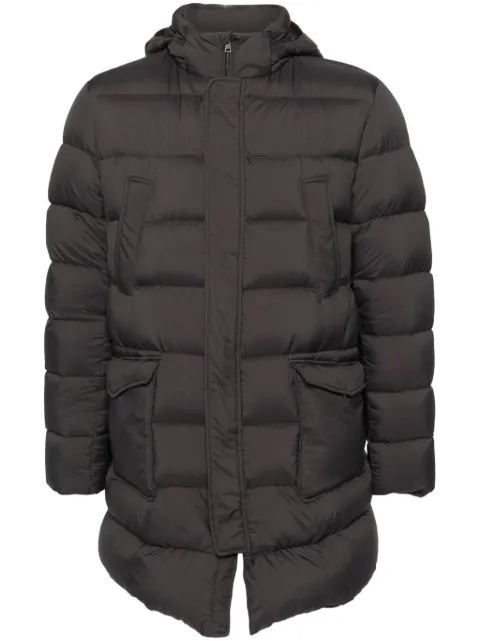 Herno hooded puffer coat