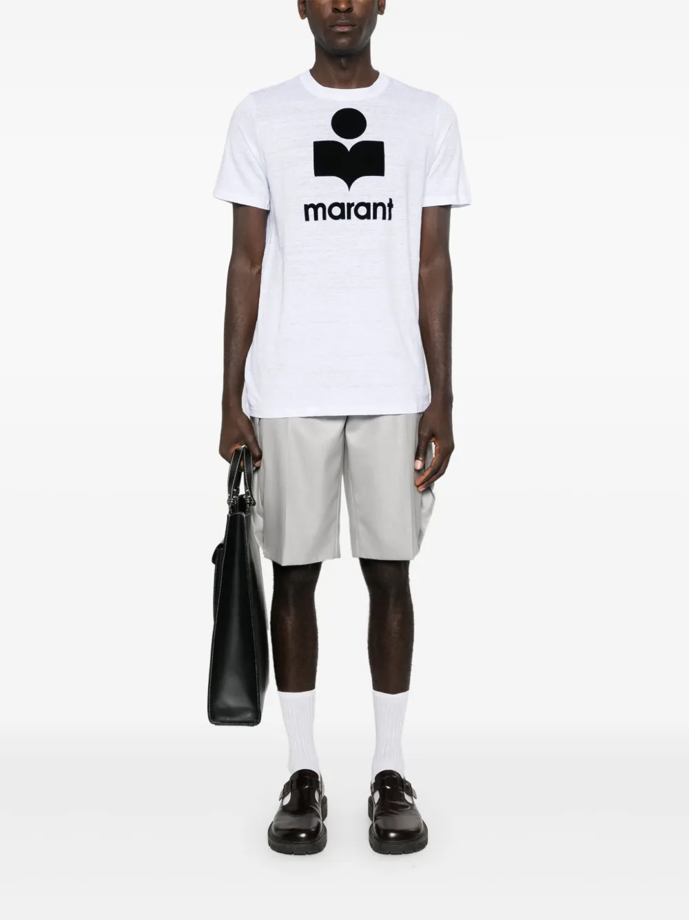 MARANT T-shirt met logo - Wit
