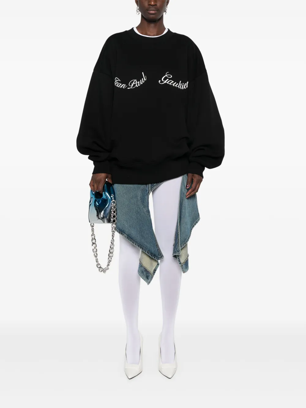 Jean Paul Gaultier sudadera con logo estampado | Sudaderas | Image 2