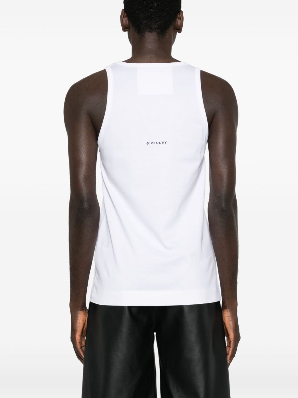 Givenchy 4G-embroidered cotton tank top Men