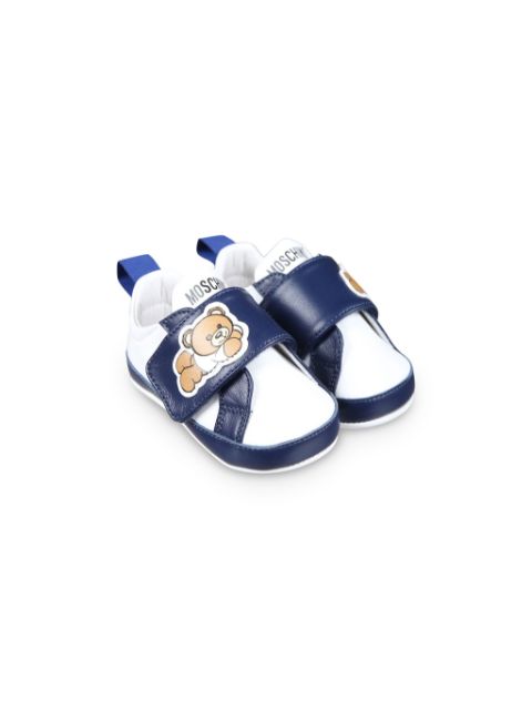 MOSCHINO deals BABY TODDLER BOY GIRL BEAR BLUE SUMMER SANDALS SIZE 22 6C