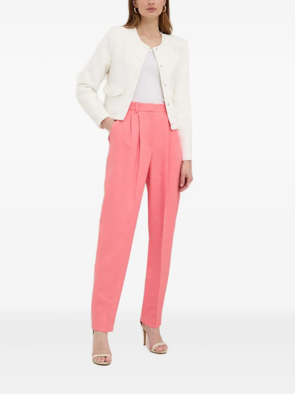 BOSS Plooibroek - Roze