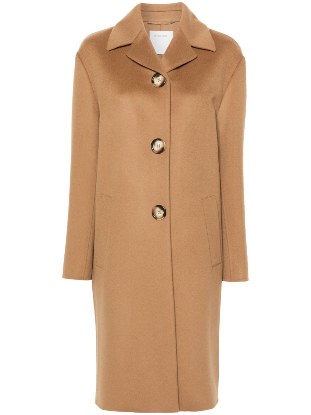 Sportmax Fiuggi wool coat - Brown