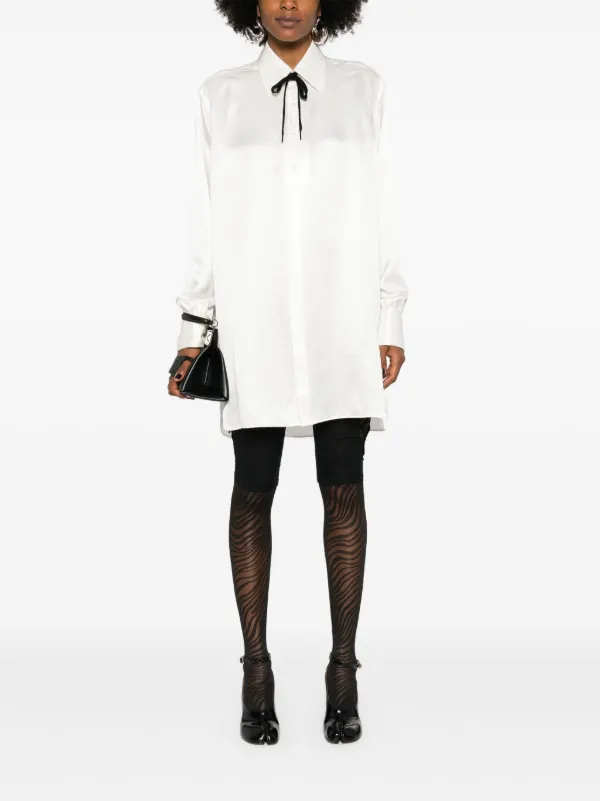 Maison Margiela シルクサテンシャツ