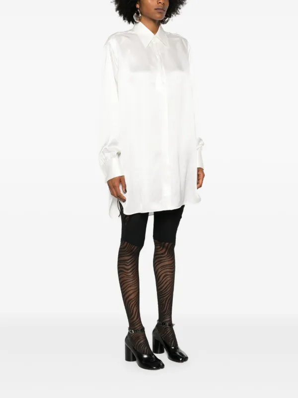 Maison Margiela シルクサテンシャツ