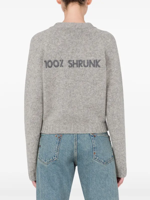 Moschino grey sweater on sale