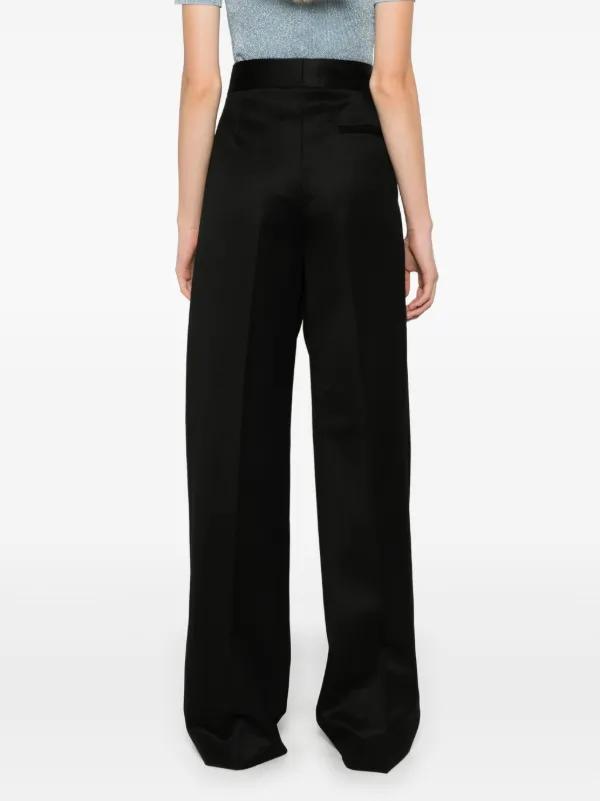 Moschino Tailored Trousers | Black | FARFETCH RO
