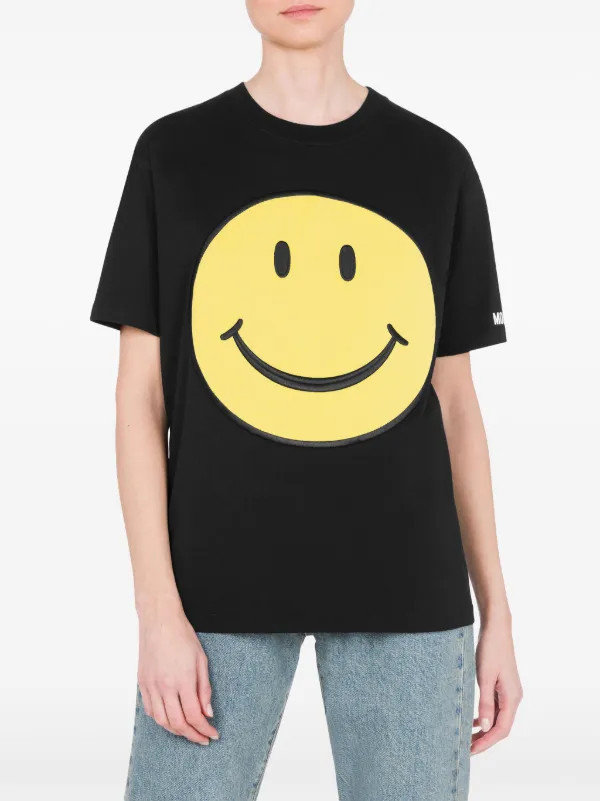 Tシャツ・カットソー Moschino SS25 'Smiley' T-shirt (J07230241 1001) T-shirt with smiley print MOSCHINO Men Tg. M J07230241 1001M