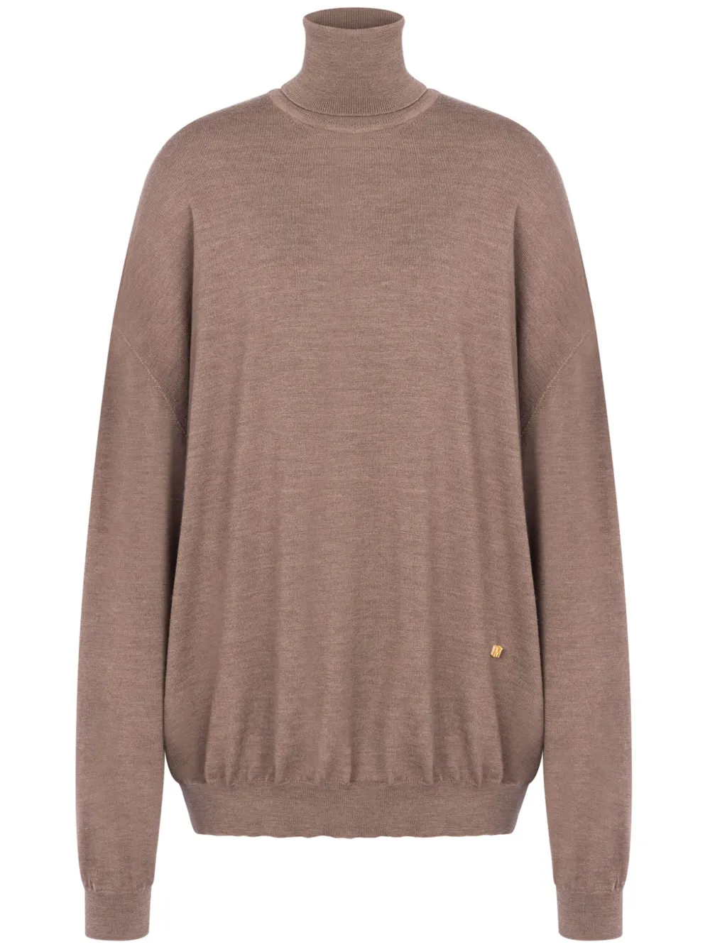 Moschino Trui van scheerwol met wijde mouwen Beige
