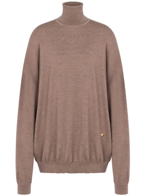 Moschino wide-sleeves virgin wool jumper