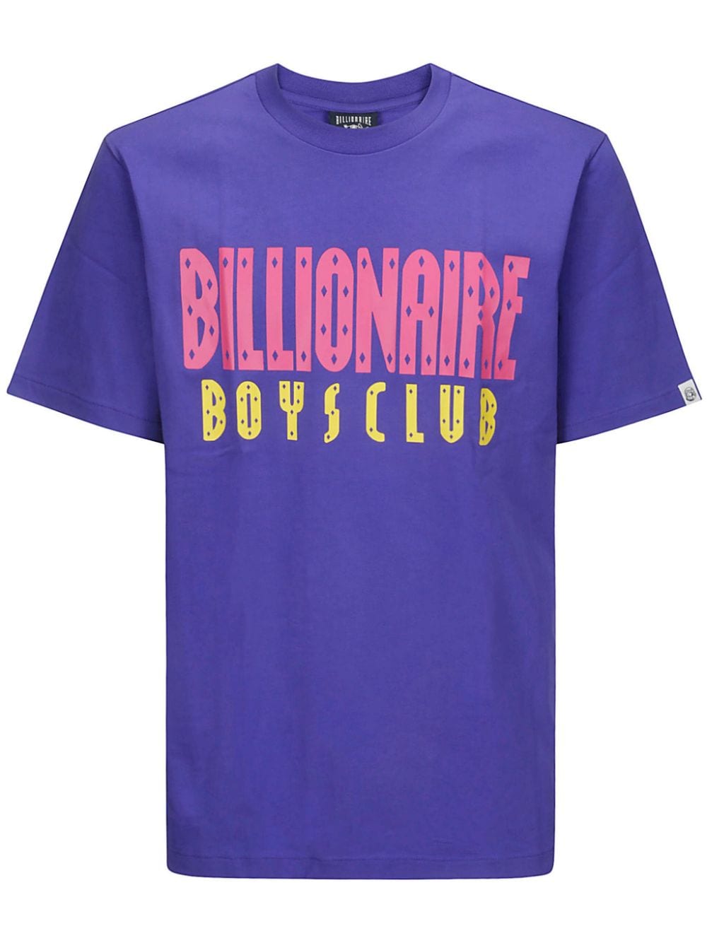 Billionaire Boys Club Logo-print Cotton T-shirt In Purple