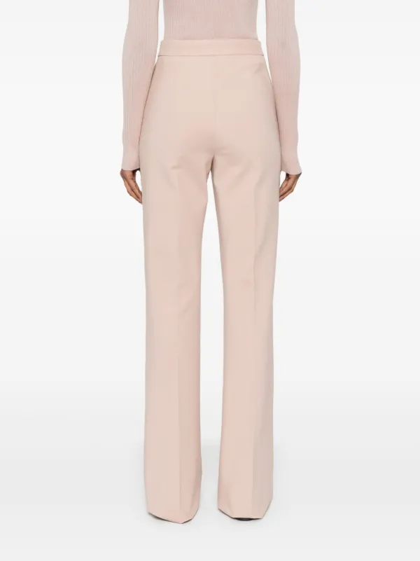 パンツ MAX MARA Women Straight Pants NORCIA003 Pink Max Mara Norcia ストレートパンツ | ピンク | FARFETCH JP
