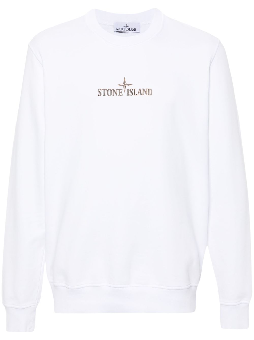 logo-print cotton sweatshirt