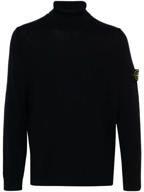 Stone Island roll-neck wool jumper