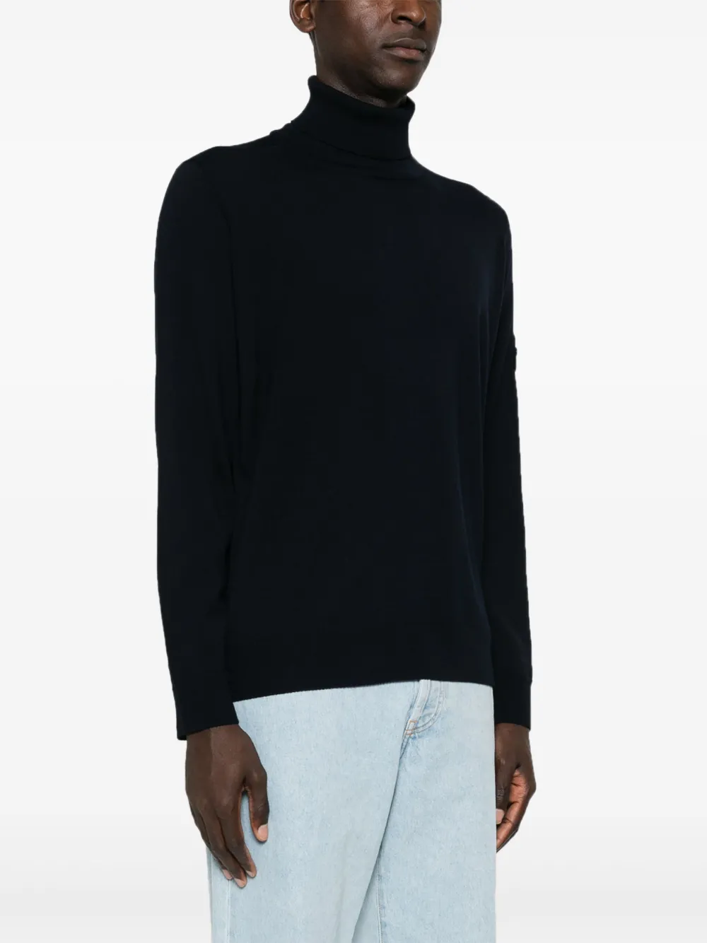 Stone Island Wollen coltrui Blauw