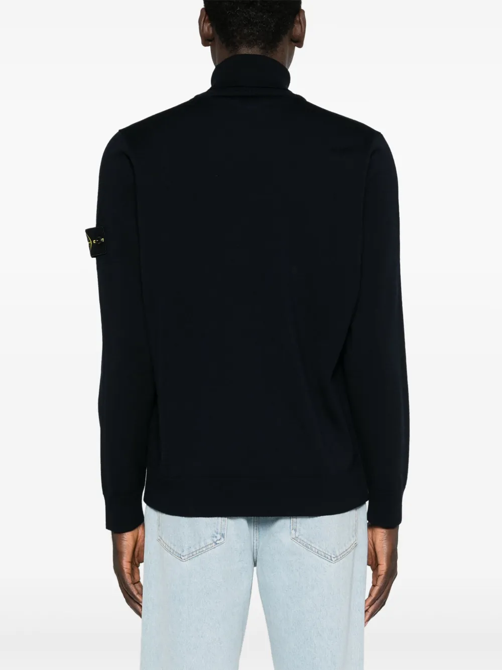 Stone Island Wollen coltrui Blauw