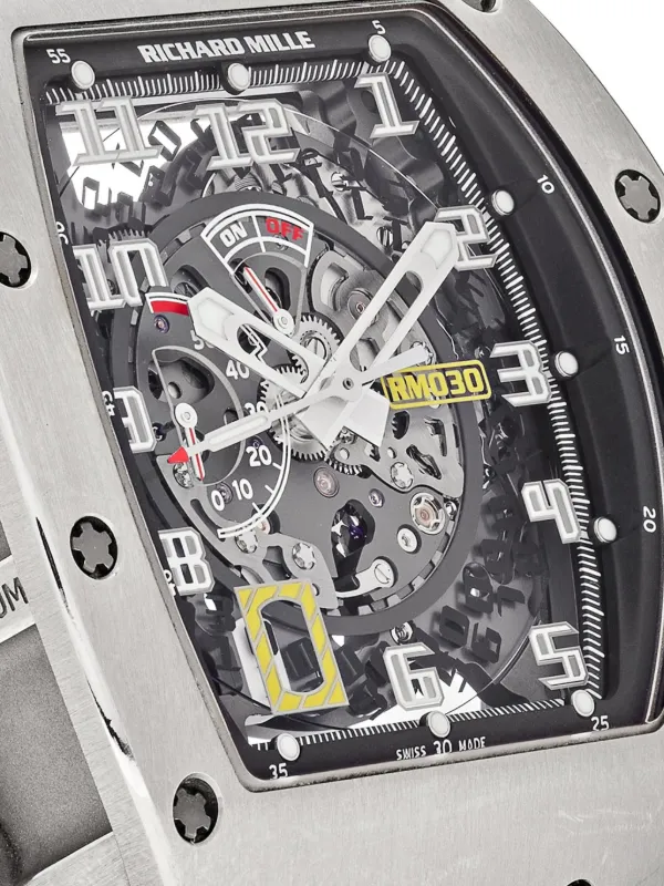 Richard Mille 2021 pre-owned RM 030 42mm | Grey | FARFETCH