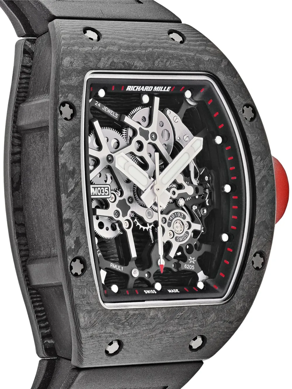 Richard Mille 2022 pre owned Ultimate Edition 40mm Black FARFETCH TR