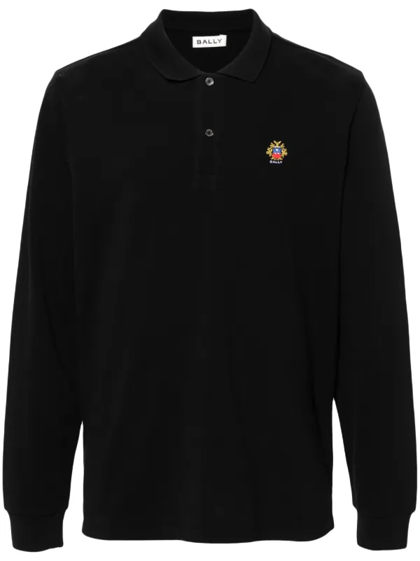 ポロシャツ Bally Polo With Logo Bally logo-embroidered Polo Shirt | White | FARFETCH