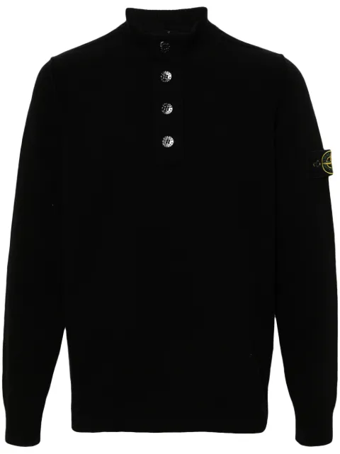 Stone Island Compass-badge high-neck jumper