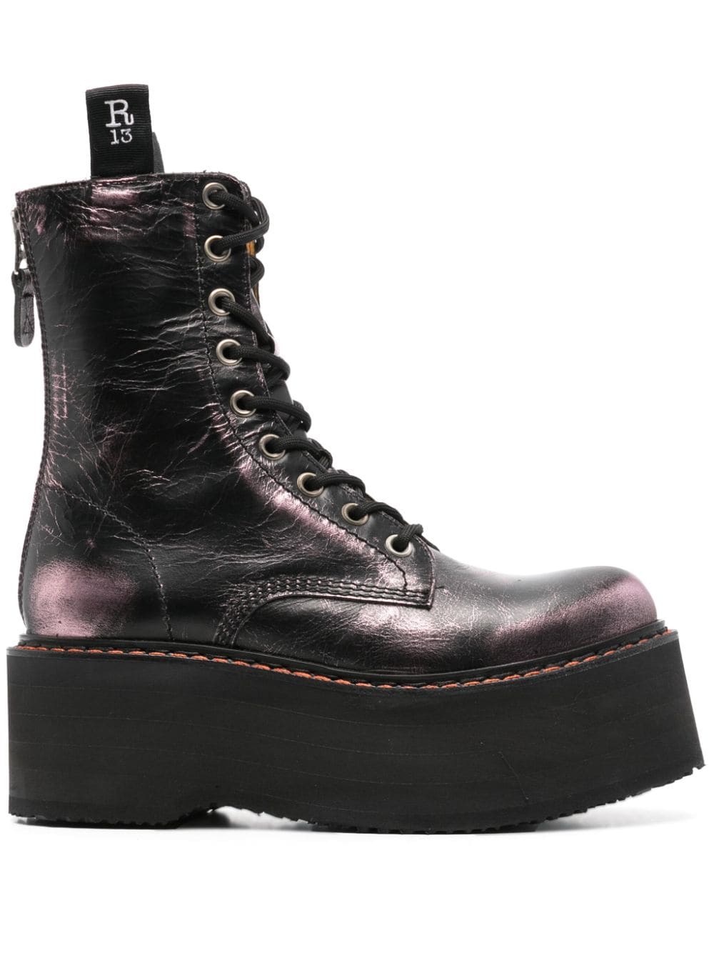 R13 DOUBLE STACK COMBAT BOOTS