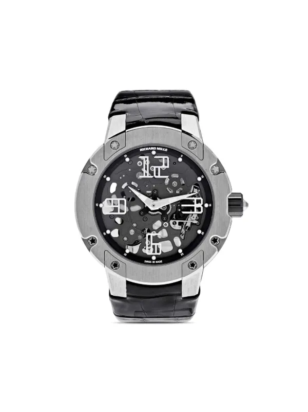Richard Mille pre owned RM 033 Extra Flat 42mm Grey FARFETCH AZ