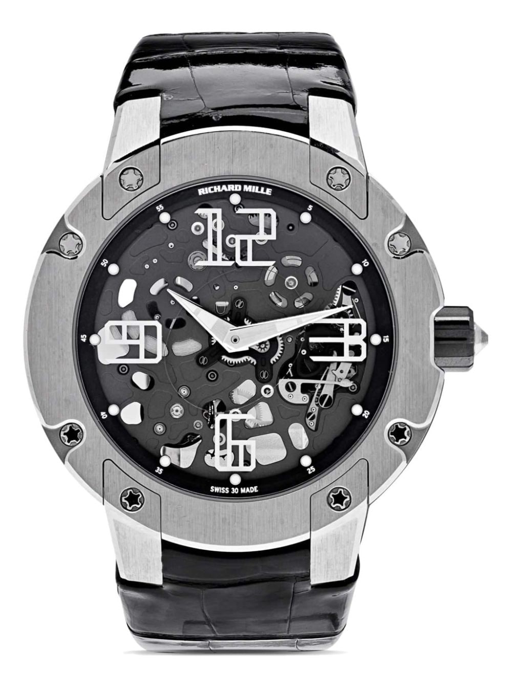 Richard Mille Pre-owned RM-033 Extra Flat horloge 42 mm - Grijs