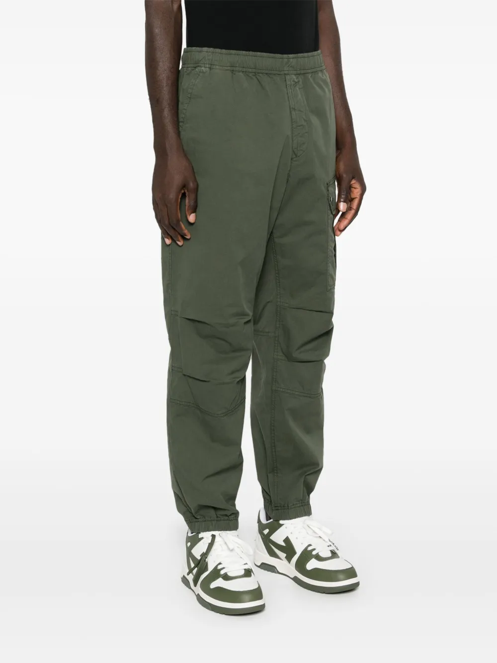 Stone Island Cargo broek Groen