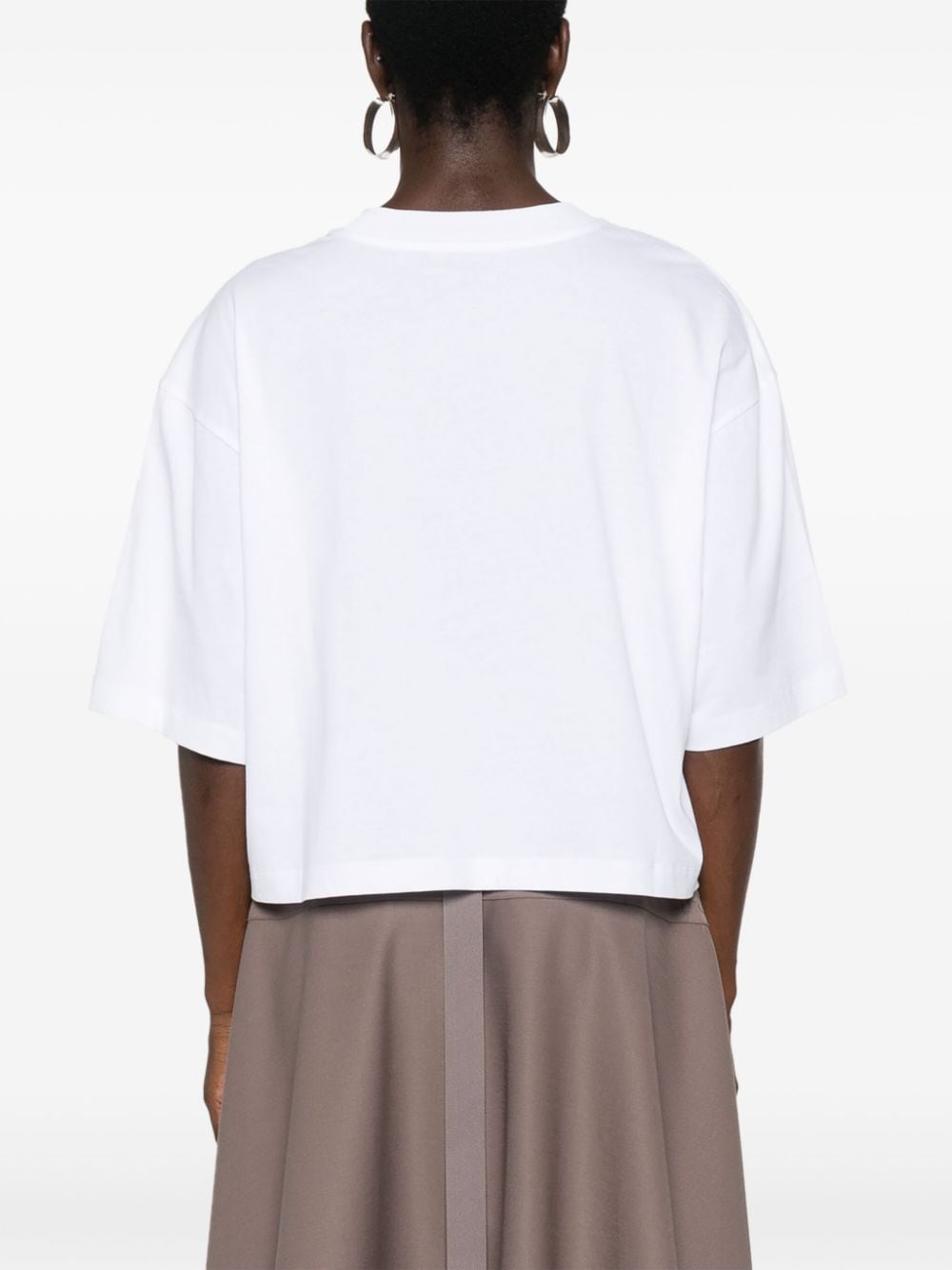 Cheap Marni cropped organic cotton T-shirt Women