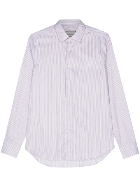 Canali camisa con rayas estampadas
