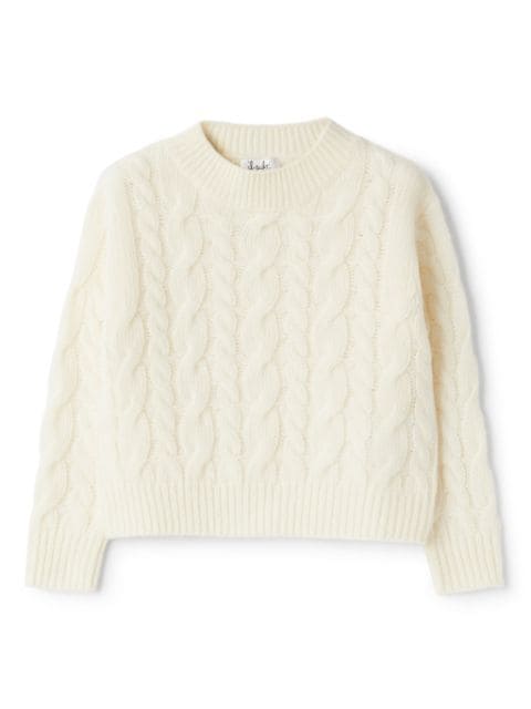 Il Gufo cable-knit jumper