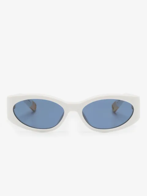 Jacquemus lunettes de soleil ovales Les Lunettes Olavo