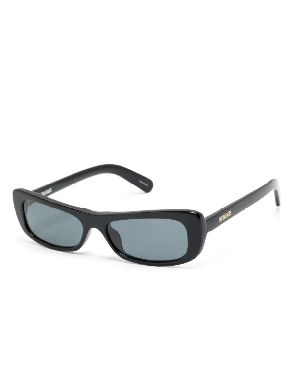 【関税込み】JACQUEMUS サングラス Jacquemus Les Lunettes Capri スクエアサングラス | ブラック