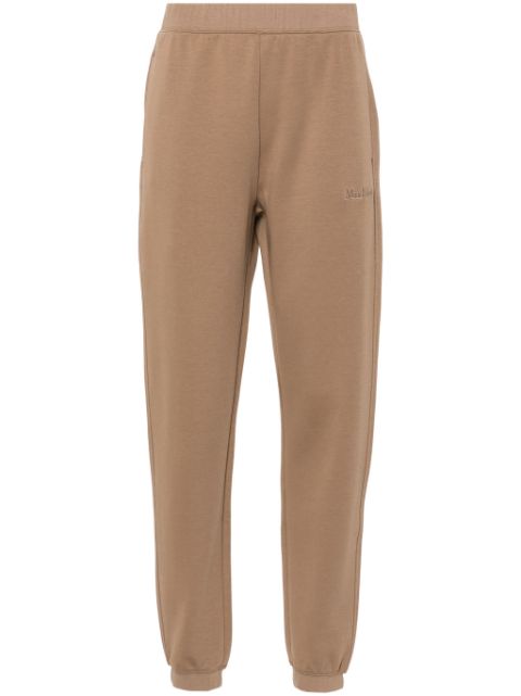 'S Max Mara logo-embroidered track pants Women