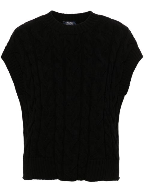 'S Max Mara cable-knit top Women