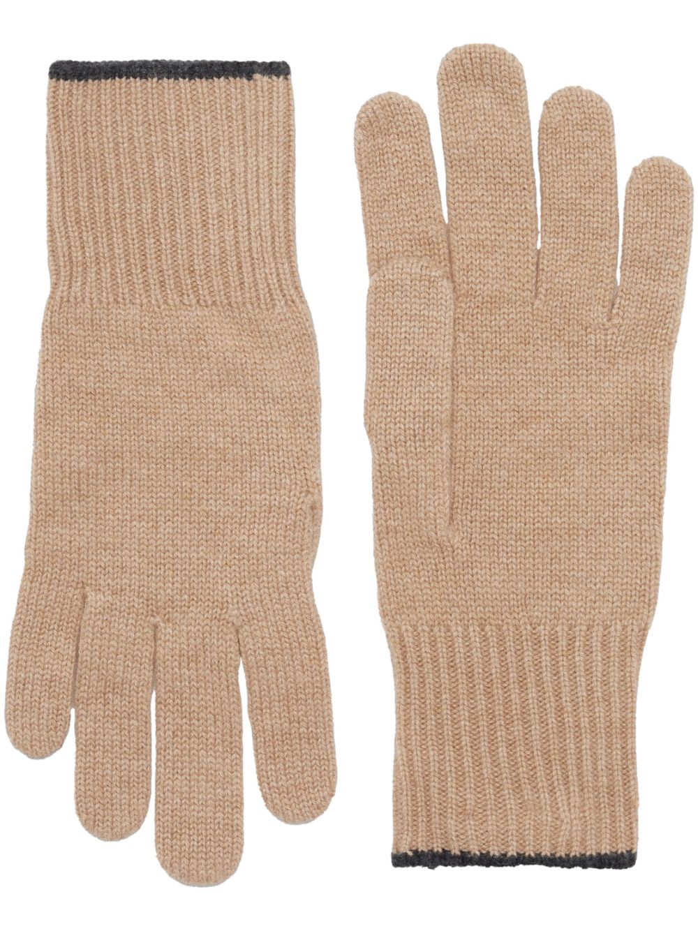 Brunello Cucinelli cashmere gloves - Neutrals