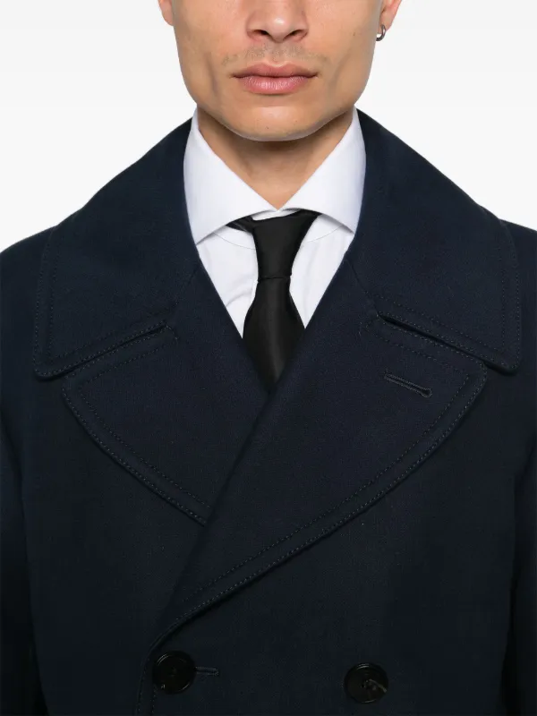 Alexander mcqueen peacoat best sale