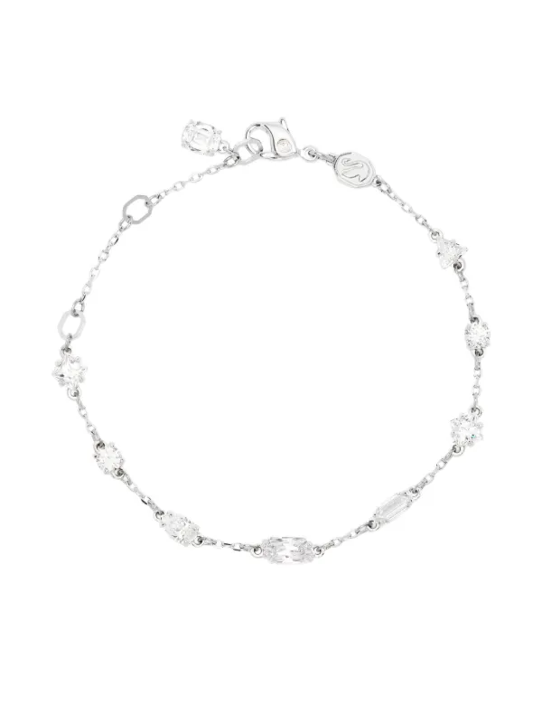 Swarovski Mesmera クリスタル ブレスレット | シルバートーン 